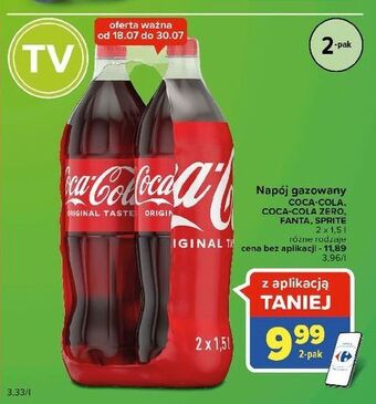 Carrefour Express Napój Coca-Cola Zero oferta