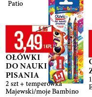 E.Leclerc Ołówek do nauki pisania + temperówka Moje Bambino oferta