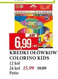 E.Leclerc Kredki ołówkowe okrągłe Colorino Kids oferta