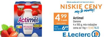 E.Leclerc Jogurt truskawka Danone Actimel oferta