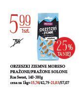 E.Leclerc Orzeszki ziemne prażone bez soli Moreso oferta