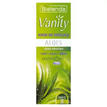 Drogerie Natura Bielenda vanity krem do depilacji aloes 100 ml oferta