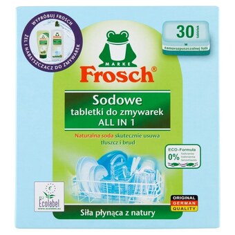 Intermarche Frosch all in 1 sodowe tabletki do zmywarek 600 g (30 sztuk) oferta