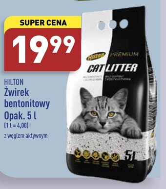 ALDI Żwirek bentonitowy hilton oferta