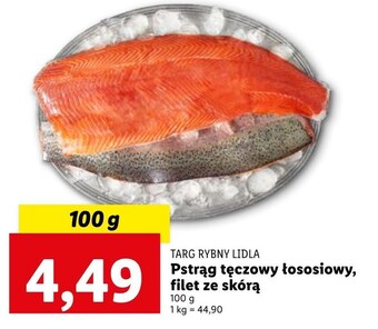 Lidl Pstrąg tęczowy targ rybny lidla oferta