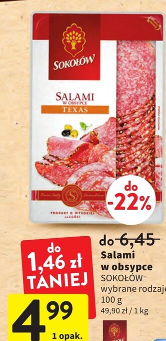 Intermarche Salami sokołów oferta
