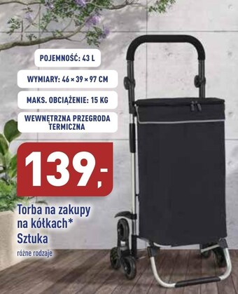 ALDI Wózek na zakupy oferta