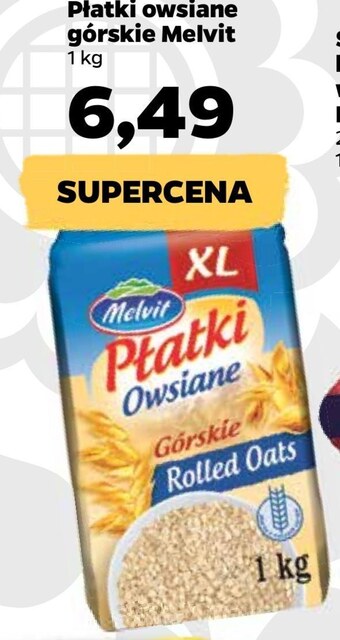 Netto Płatki owsiane melvit oferta