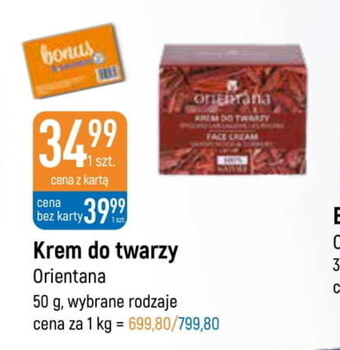E.Leclerc Krem do twarzy orientana oferta