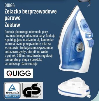ALDI Żelazko quigg oferta