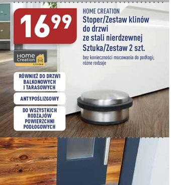 ALDI Kliny do drzwi home creation oferta