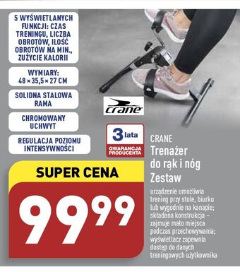 ALDI Trenażer do rąk i nóg crane oferta