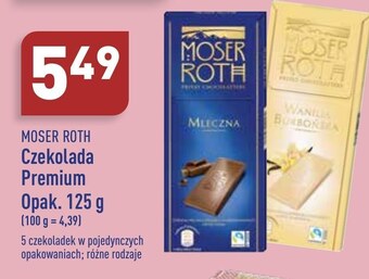 Czekolada moser roth