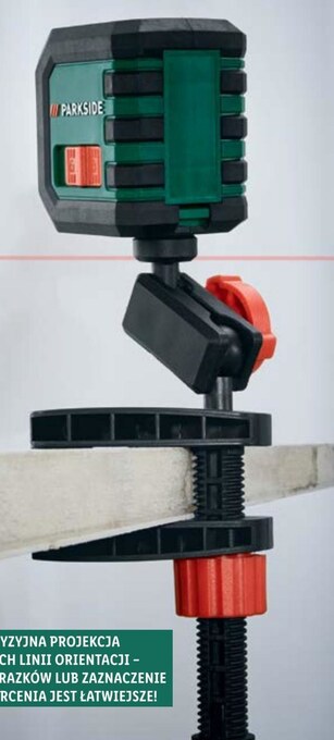 Lidl Laser krzyżowy parkside oferta