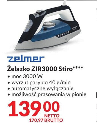 Makro Żelazko zelmer oferta