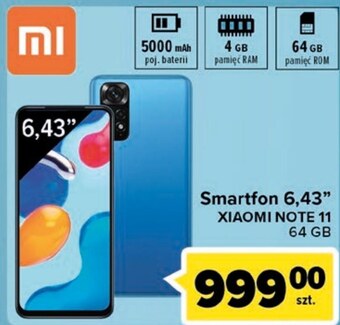 Carrefour Smartfon xiaomi oferta