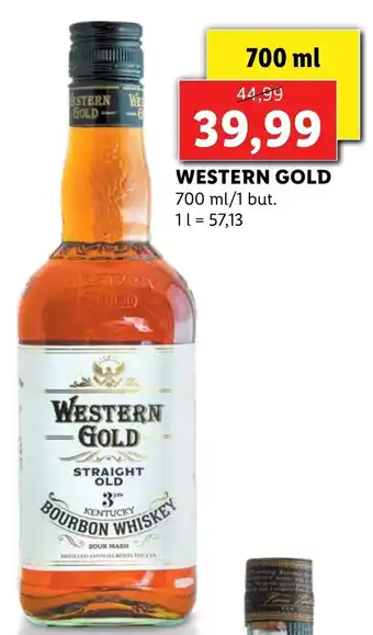 Lidl Western Gold 700ml oferta