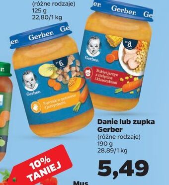 Netto Obiadek kurczak w potrawce z jarzynkami gerber oferta