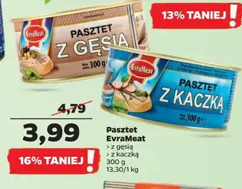 Netto Pasztet z gęsią evrameat oferta