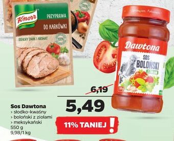 Netto Sos meksykański do mięs dawtona oferta