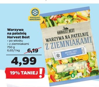 Netto Warzywa na patelnię po włosku harvest best oferta