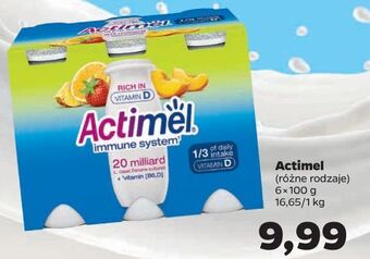 Netto Jogurt wieloowocowy danone actimel oferta