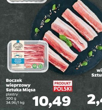 Netto Boczek wieprzowy plastry sztuka mięsa netto oferta