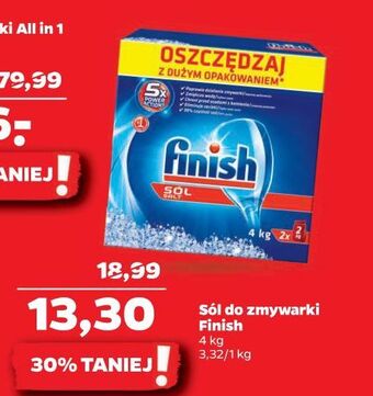 Netto Sól do zmywarek finish special salt oferta