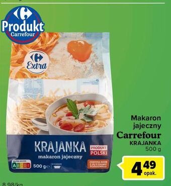 Globi Makaron krajanka carrefour extra oferta