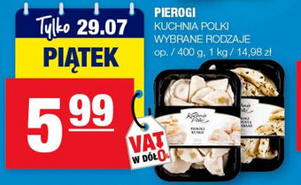 Spar Pierogi 400 g oferta