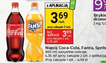 Stokrotka Napój Coca-Cola, Fanta, Sprite 850 ml oferta