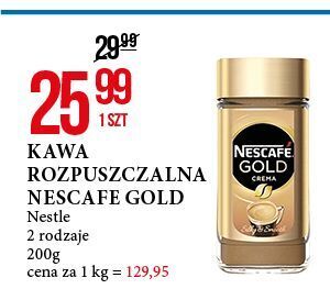 E.Leclerc Kawa nescafe gold crema oferta
