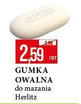 E.Leclerc Gumka do ścierania owalna herlitz oferta