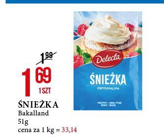 E.Leclerc Śnieżka oryginalna delecta oferta