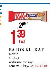 E.Leclerc Baton kitkat chunky white oferta