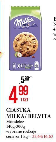 E.Leclerc Ciastka zbożowe z musli belvita oferta