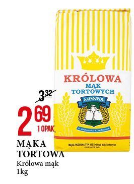 E.Leclerc Mąka tortowa młynpol królowa mąk tortowych oferta