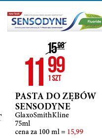 E.Leclerc Pasta do zębów sensodyne fluoride oferta