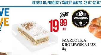 E.Leclerc Szarlotka królewska cukiernia e.leclerc oferta
