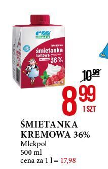 E.Leclerc Śmietanka tortowa 36 % rolmlecz oferta