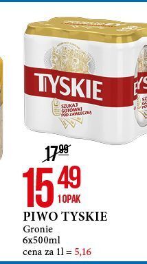 E.Leclerc Piwo tyskie gronie oferta