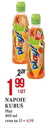 E.Leclerc Napój marchew-truskawka kubuś play! oferta