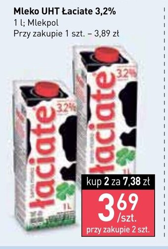 Stokrotka Mleko UHT Łaciate 3,2% 1 l oferta