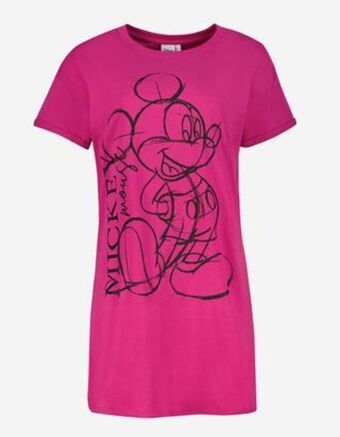 Takko Fashion Dział damski długa koszulka - myszka miki oferta