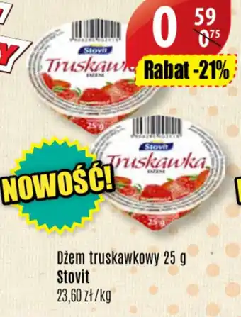 API MARKET Dżem truskawka 25g oferta