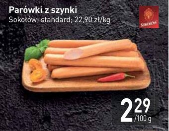 Stokrotka Parówki z szynki 100 g oferta