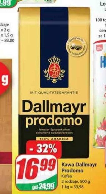 Dino Kawa Dallmayr prodomo 500g oferta