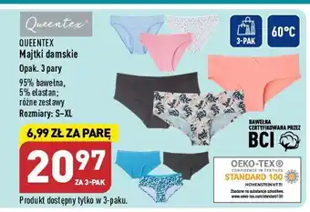 ALDI Majtki damskie z bawełną bio s-xl oferta