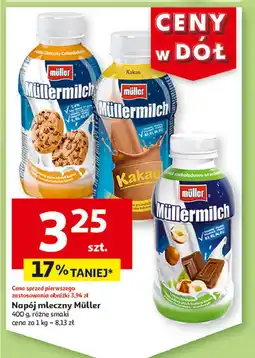 Napój mleczny ciasteczka-czekolada-karmel 1 BTL 400 ML