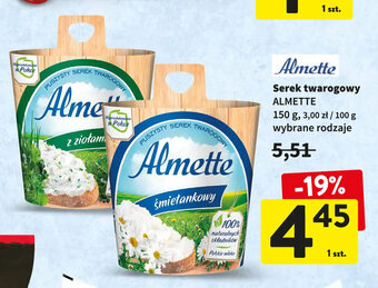Intermarche Serek twarogowy Almette 150 g oferta